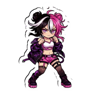 CHIBI GACHA FIGHT ☆CLEAR ACRYLIC KEYCHAIN☆「Season 1」