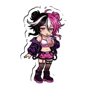 CHIBI GACHA BUBBLE TEA ☆CLEAR ACRYLIC KEYCHAIN☆「Season 1」