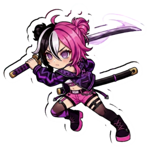 CHIBI GACHA KATANA ☆CLEAR ACRYLIC KEYCHAIN☆「Season 1」