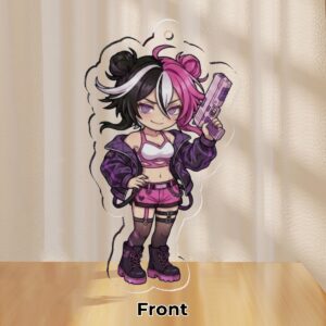 Alternative view of CHIBI GACHA GUN ☆CLEAR ACRYLIC KEYCHAIN☆「Season 1」