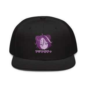 GACHA DOLL FACE SNAPBACK HAT PRINTED